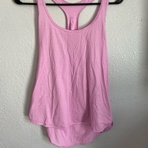 Lululemon pink tank top